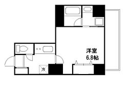 LASPACIO東陽町レジデンス 1Kの間取図画像