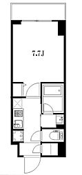 ハーモニーレジデンス東京イーストガーデン 1Kの間取図画像