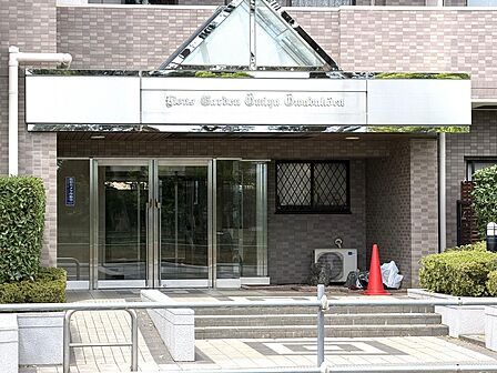 高級感のあるエントランス。