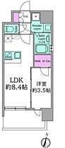 大阪府大阪市淀川区三国本町３丁目（賃貸マンション1LDK・8階・30.14㎡） その2