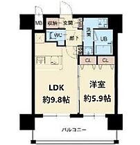 大阪府吹田市江坂町１丁目（賃貸マンション1LDK・2階・40.02㎡） その2