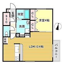 CASAαならまち  ｜ 奈良県奈良市南城戸町61-1、61-2、62（賃貸マンション1LDK・2階・43.14㎡） その1