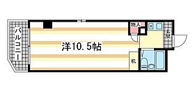 NAT.P1  ｜ 奈良県奈良市法華寺町（賃貸マンション1R・2階・23.08㎡） その2