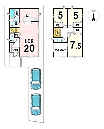 新築戸建 宇治市五ケ庄 3号棟