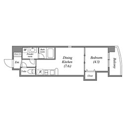 ルクレ新大阪レジデンス 8階