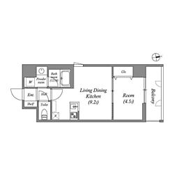 ブロード服部天神駅前レジデンス 4階/0402