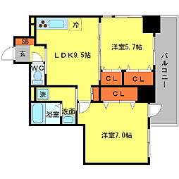 エグゼリエみなと通り 10階