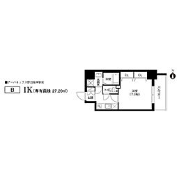 パークフラッツ野田阪神駅前 14階/1402