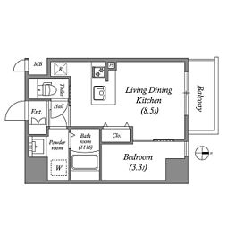 ArtizA京橋WEST 5階/0501