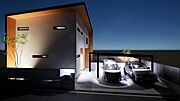 建物プラン例(夜パース・外観)