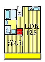 千葉県市川市菅野５丁目5-7（賃貸マンション1LDK・3階・37.26㎡） その2