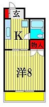 千葉県市川市南八幡３丁目（賃貸マンション1K・3階・26.01㎡） その2