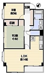 TSハイム市川 3DKの間取図画像