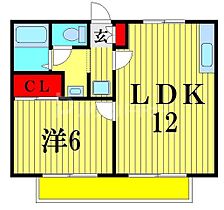 ボナール97  ｜ 千葉県市川市若宮２丁目27-24（賃貸アパート1LDK・1階・40.35㎡） その2