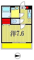 アムール　Ｓｕｎｎｙ  ｜ 千葉県市川市原木２丁目8-20（賃貸アパート1K・2階・24.84㎡） その2