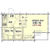 ハーモニーテラス山田  ｜ 愛知県名古屋市北区山田2丁目（賃貸アパート1K・1階・18.92㎡） その2