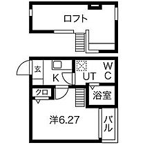 ビルーチェB  ｜ 愛知県名古屋市中川区野田1丁目63-2（賃貸アパート1K・2階・20.37㎡） その2