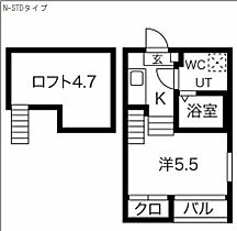 ハーモニーテラス東大曽根  ｜ 愛知県名古屋市東区東大曽根町（賃貸アパート1K・1階・18.17㎡） その2