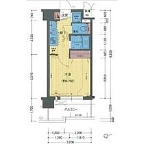 プレサンス名古屋城前ラバンカ  ｜ 愛知県名古屋市西区城西1丁目（賃貸マンション1R・8階・20.96㎡） その2