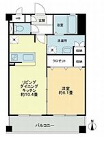 岡山県岡山市南区下中野（賃貸アパート1LDK・2階・43.20㎡） その2