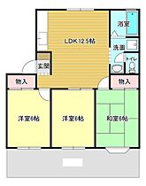 岡山県岡山市北区撫川（賃貸アパート3LDK・2階・60.45㎡） その2