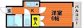 岡山県岡山市中区原尾島2丁目（賃貸アパート1K・2階・18.63㎡） その2