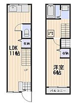 岡山県岡山市東区益野町（賃貸アパート1LDK・1階・40.00㎡） その2