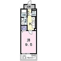 岡山県岡山市北区富田町2丁目（賃貸マンション1K・4階・31.88㎡） その2