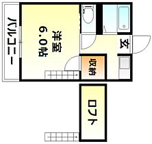 岡山県岡山市北区東花尻（賃貸マンション1K・4階・19.44㎡） その2