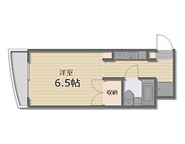 岡山県岡山市北区清心町（賃貸マンション1R・3階・21.00㎡） その2