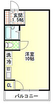 岡山県岡山市中区東山4丁目（賃貸マンション1K・2階・23.14㎡） その2