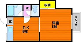 岡山県岡山市中区門田本町2丁目（賃貸マンション1DK・2階・30.00㎡） その2