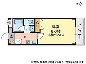 岡山県岡山市北区伊島町2丁目（賃貸マンション1K・1階・24.18㎡） その2