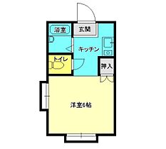 岡山県岡山市中区平井2丁目（賃貸アパート1K・2階・18.00㎡） その2