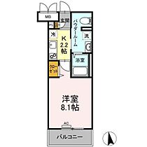 岡山県岡山市北区東古松5丁目（賃貸マンション1K・2階・26.87㎡） その2