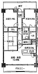 間取図画像 3LDK