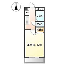 岡山県岡山市中区西川原（賃貸アパート1K・1階・24.90㎡） その2