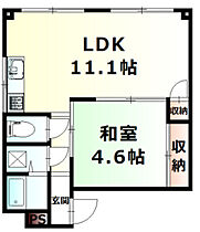 岡山県岡山市北区桑田町（賃貸マンション1LDK・3階・32.37㎡） その2