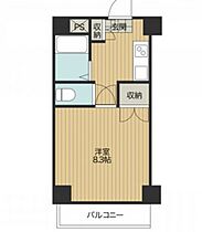 岡山県岡山市北区岡町（賃貸マンション1K・4階・28.05㎡） その2