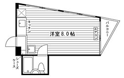 間取図画像 ワンルーム