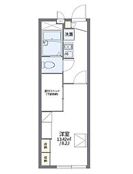 レオパレスセフティ半田 1Kの間取図画像