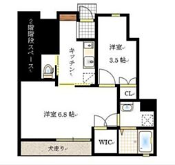 Asunto 2Kの間取図画像