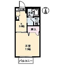 岡山県岡山市中区清水2丁目（賃貸アパート1K・1階・24.71㎡） その2