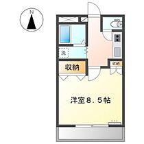 岡山県岡山市中区長岡（賃貸アパート1K・1階・26.65㎡） その2