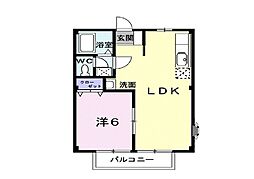 アーバン・プレイス 1LDKの間取図画像