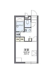 レオパレスサンシャイン邑久 1Kの間取図画像