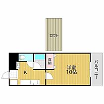 岡山県岡山市北区国体町（賃貸マンション1K・4階・27.95㎡） その2