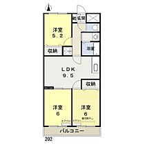 岡山県岡山市北区辰巳（賃貸マンション3LDK・2階・60.00㎡） その2