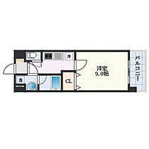 岡山県岡山市北区南方1丁目（賃貸マンション1K・2階・28.27㎡） その2