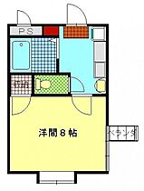 岡山県岡山市北区柳町1丁目（賃貸マンション1K・2階・25.20㎡） その2